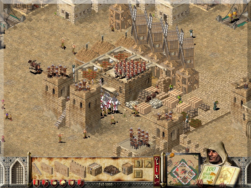 Cetate in Stronghold Crusader (ex. 9)