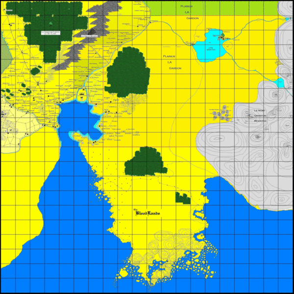 map of southern kingdom