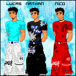 lucas,nathan et nico