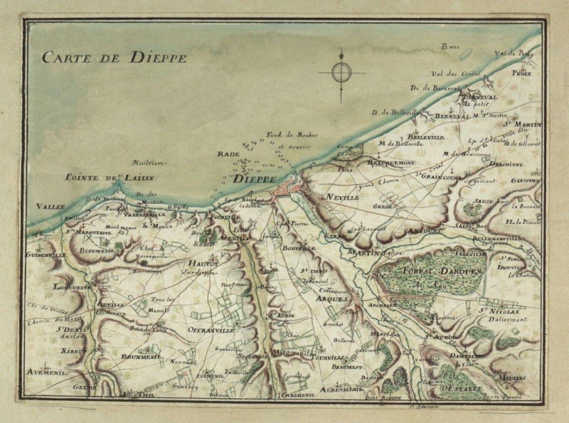 Carte de Dieppe