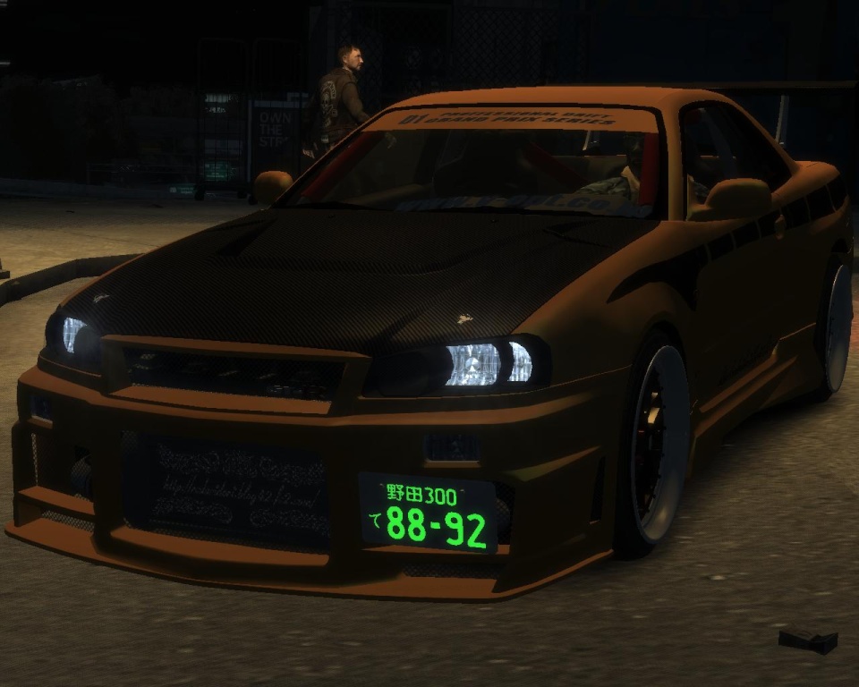 GTA IV - Nissan Skyline R34 Tunnig