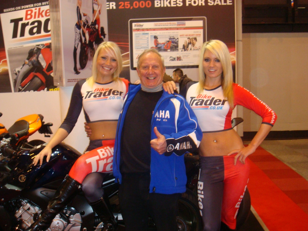 Alf at the NEC Bike Show 2008