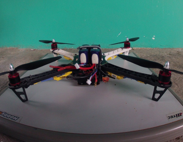 F 450 frame DJI quadricoptero p/treino FPV X410