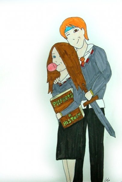 ron & hermione
