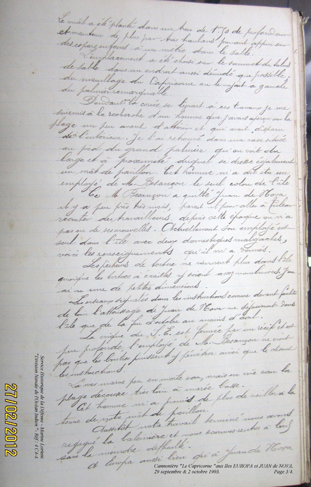 [Campagne] Iles éparses du canal du Mozambique - Page 4 1903_c12