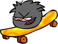 Mad black puffle by Z mine