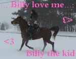 :...Billy love me...: