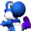 Mark X the Blue Yoshi