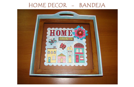 bandeja - HOME DECOR