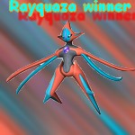 Rayquaza winner