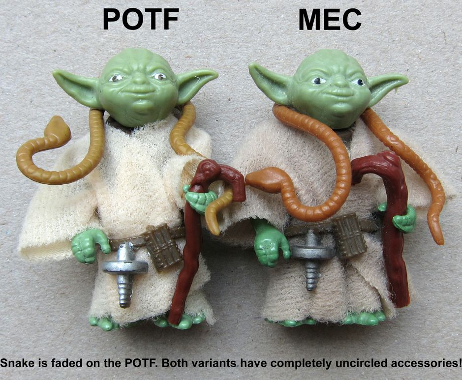 Meccano Yoda vs POTF Yoda Img_0544