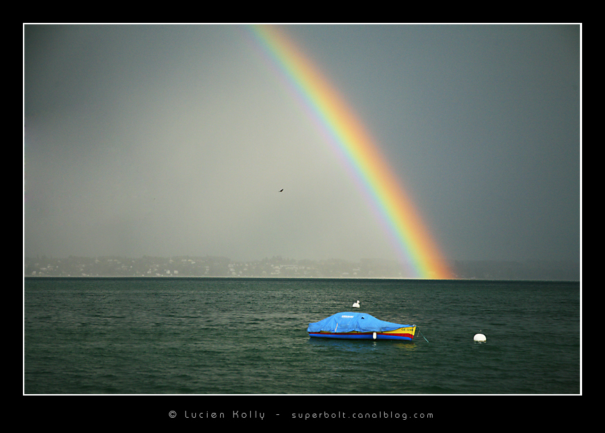 Rainbow on Léman