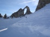 L'Aiguille Percée, le 25/12/07