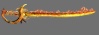 Sword inbued with fire. Now I khow I should learn to draw flames. Needs attention.