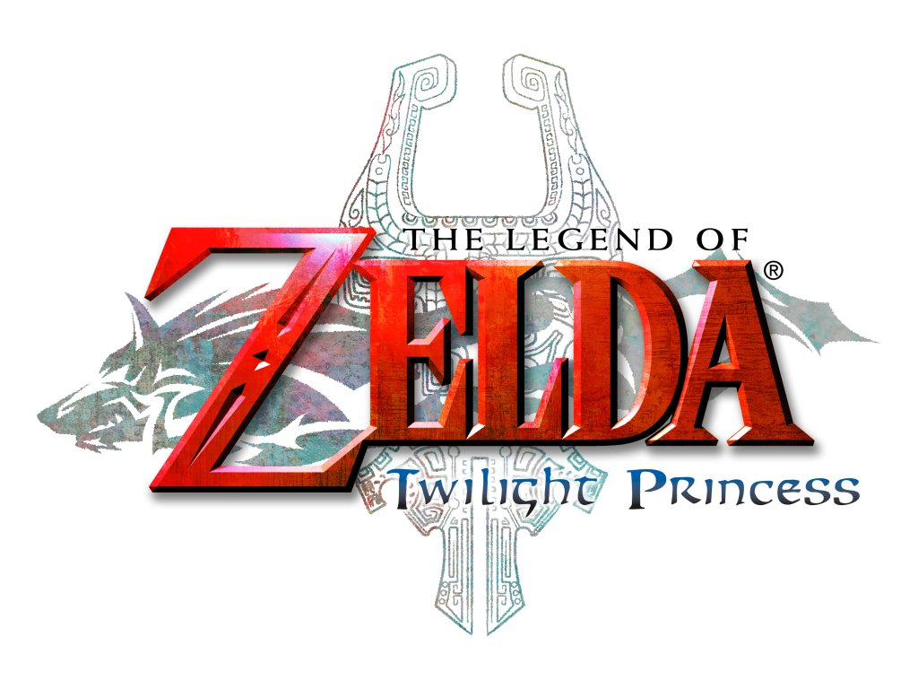 gc the legend of zelda twilight princess logo blanc wallpaper