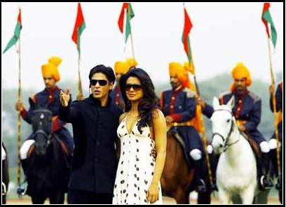 SRK et Priyanka le 2 déc.2007 à New Dehli-Promo Tag Heuer - 002