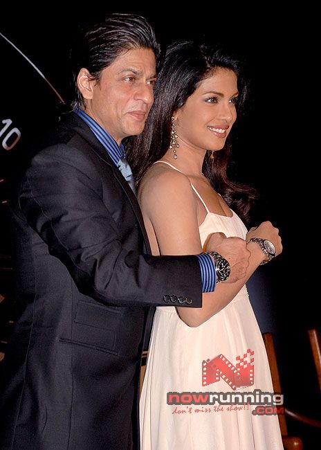 SRK et Priyanka le 2 déc.2007 à New Dehli-Promo Tag Heuer - 005