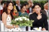 SRK et Priyanka le 2 déc.2007 à New Dehli-Promo Tag Heuer - 001