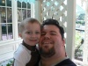 My 3yr old son Vinnie and me at Disney World