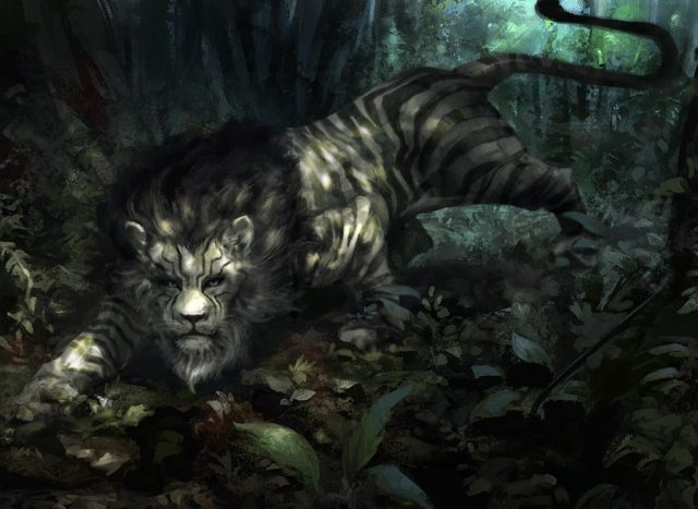 640x467 1811 loam lion 2d fantasy lion animal picture image digital art