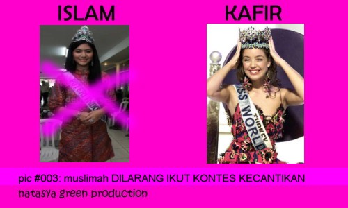 pic #3 muslimah DILARANG IKUT KONTES KECANTIKAN