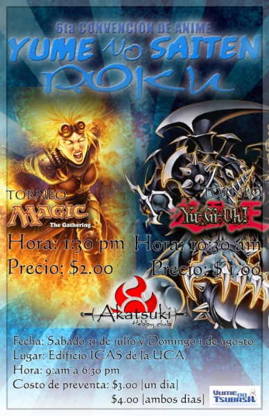 Torneo Magic & YugiOh en el Yume