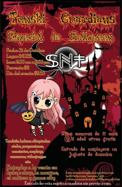 Tenshi Guardian Especial de Halloween