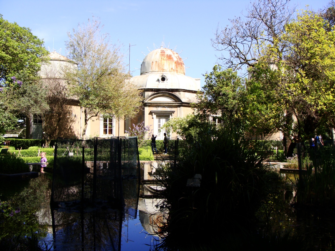 Entrada do jardim botanico de lisboa