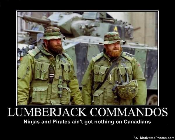 Lumberjack Commandos!