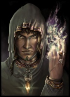 Qadehar le mage noire