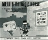 1st Lobby Card for the Merlin The Magic Mouse short, Merlin The Magic Mouse.