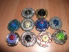 meine beyblades von unten