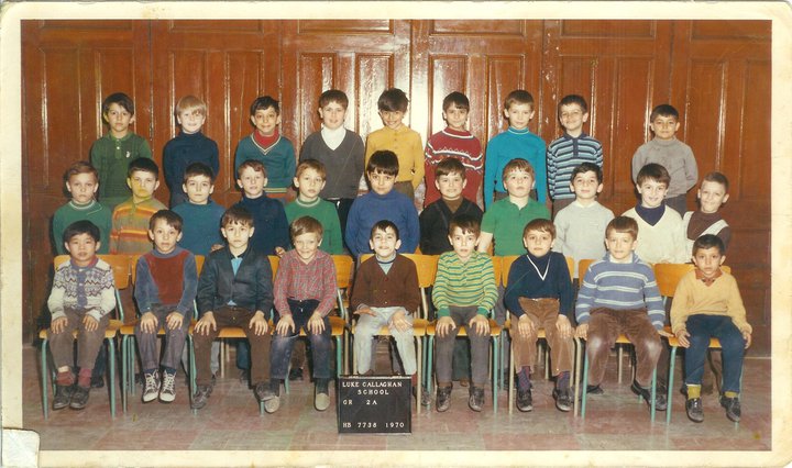 Luke Callaghan Boys School 1969 -1970 grade 2a