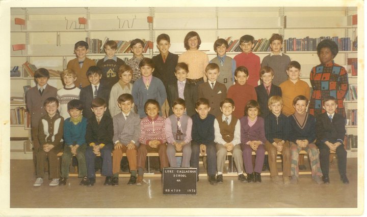 Luke Callaghan School 1971 - 1972 grade 4a