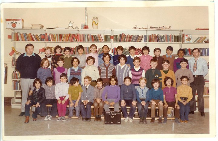 Luke Callaghan School 1972 - 1973 grade 5b