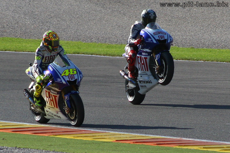 Rossi et Lorenzo, Valencia 2009