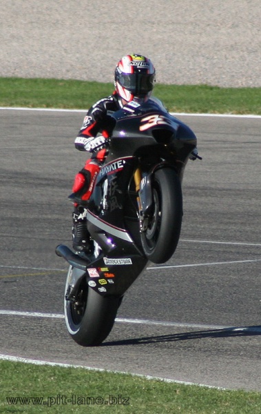 Melandri Valencia 2009