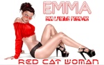 Red Cat Woman