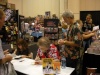 I never thought i would've ever met Aaron Allston (middle). On the far left, Christie Golden. On the right, Troy Denning