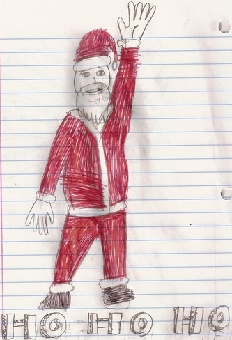 Santa Drawing Santa10