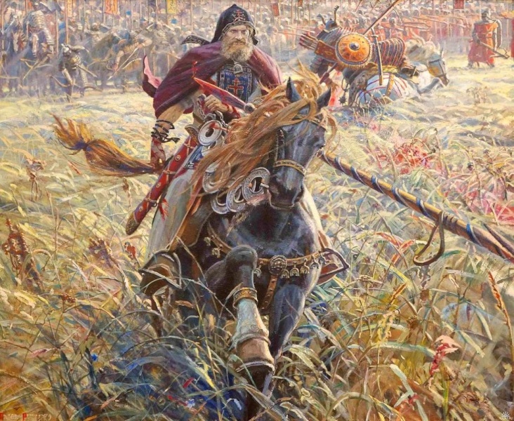 Pavel Ryzhenko. The Victory of Peresvet. 2005