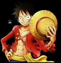 luffy au chapeau de paill