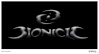 "Le logo de Bionicle en protodermis" en français
Après la création du premier logo, C.Faber voulais donner un aspect "vivant" à la chose. Les formes arrondis et la couleur métallique fait bien sur référence au "métal vivant" qu'est le protodermis.