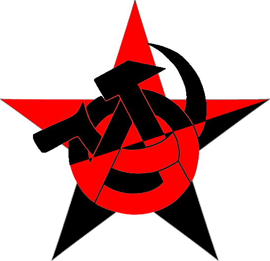 anarchocommunist star and symbol