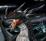 black-dark le dragon