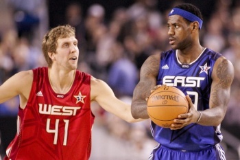 Dirk Nowitzki y LeBron James, listos para el All-Star Nowitz10_350x350