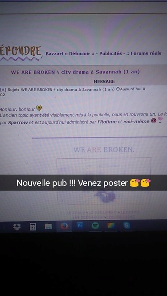 nouvelle pub