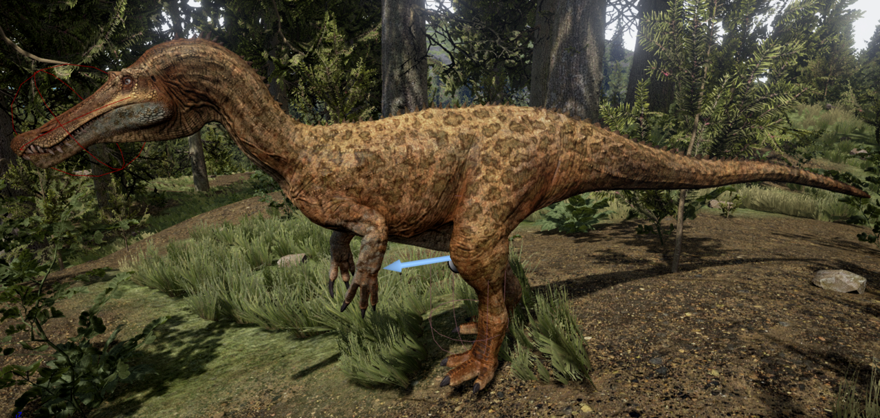 Crayfish Baryonyx Skin