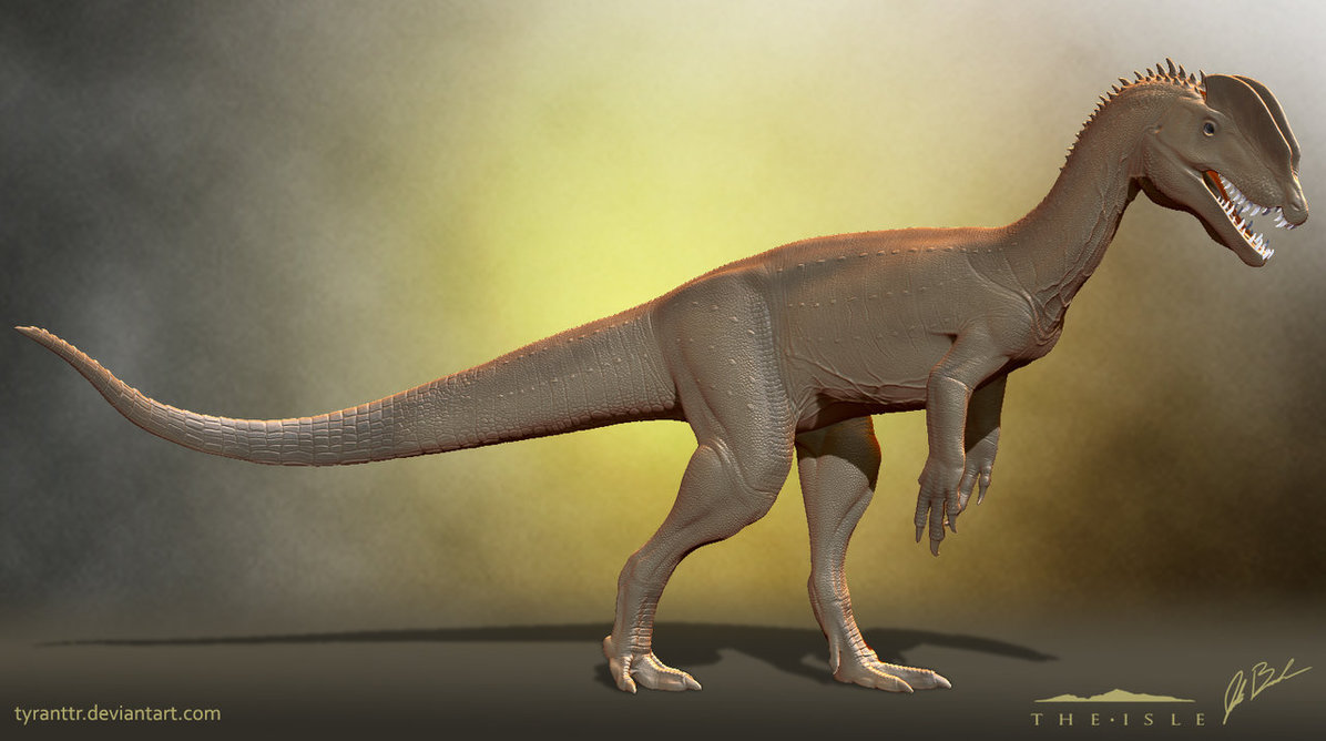 Dilophosaurus 3D Model