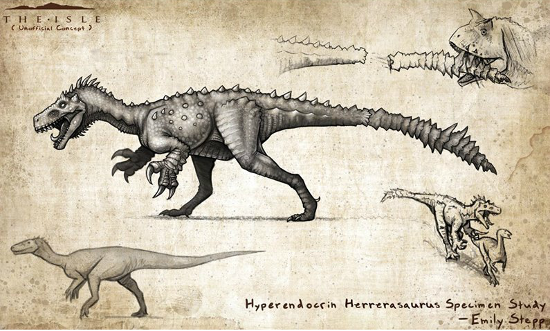 Hyperendocrin Herrerasaurus